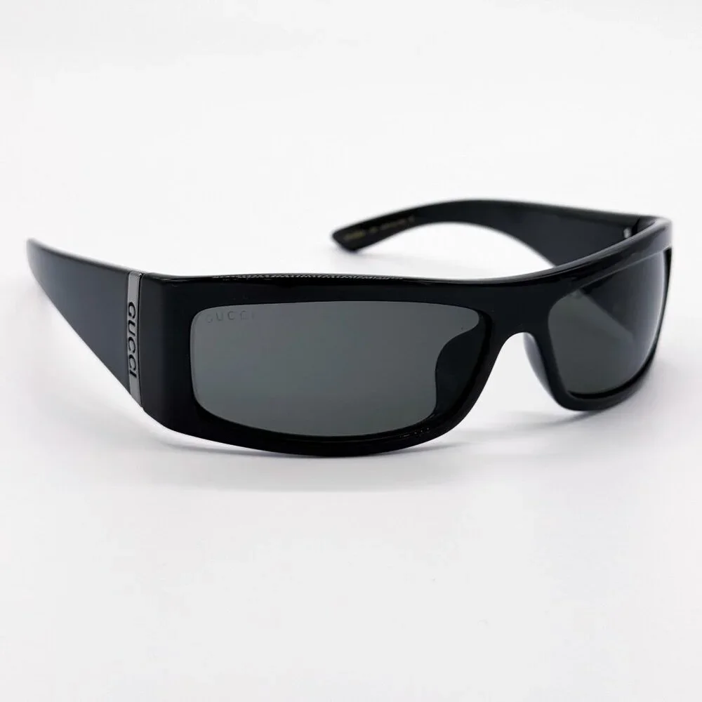 NEW GUCCI SUNGLASSES GG1492SA 001 BLACK UNISEX EYEWEAR - Picture 5 of 9